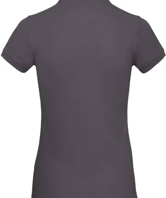 CGPW440 - Ladies' organic polo shirt Dark Grey