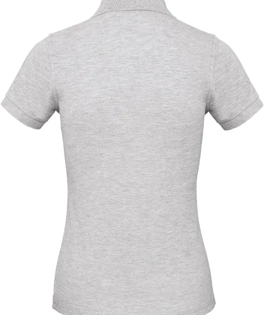 CGPW440 - Ladies' organic polo shirt Heather Grey