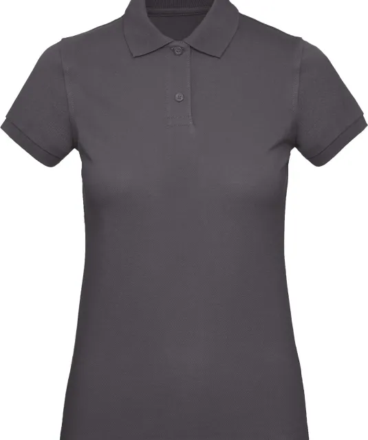 CGPW440 - Ladies' organic polo shirt Dark Grey