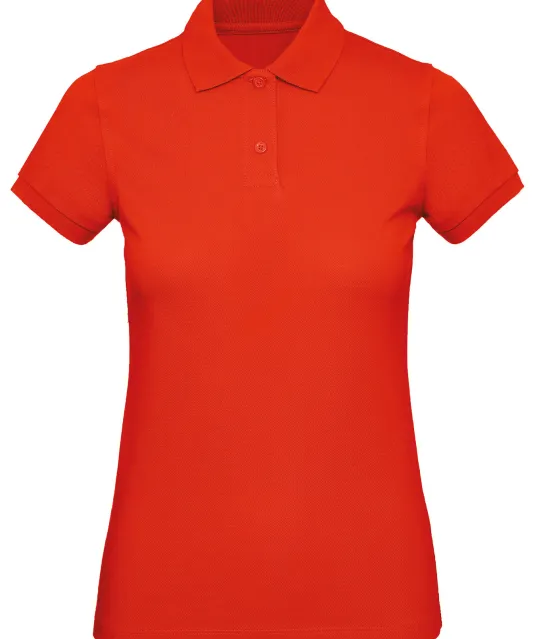 CGPW440 - Ladies' organic polo shirt Fire red