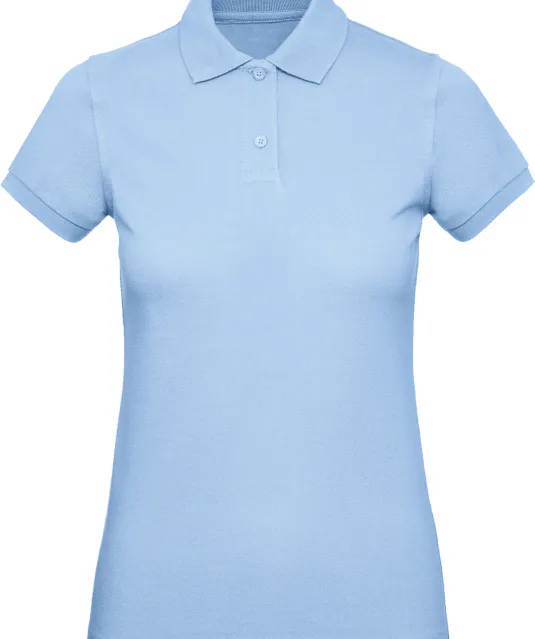 CGPW440 - Ladies' organic polo shirt Sky Blue