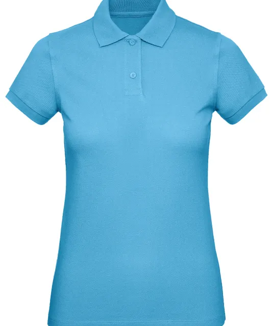 CGPW440 - Ladies' organic polo shirt Very Turquoise