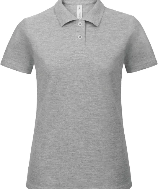 CGPWI11 - Id.001 Ladies' Polo Shirt Heather Grey