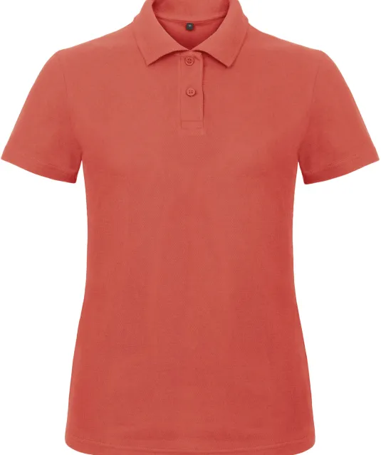 CGPWI11 - Id.001 Ladies' Polo Shirt Pixel Coral