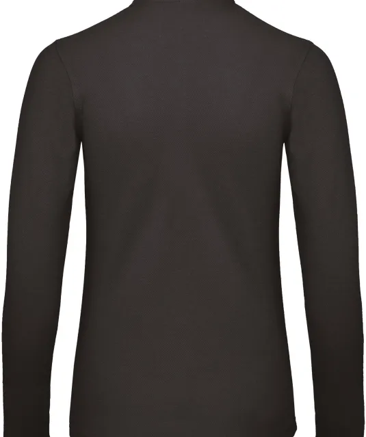 CGPWI13 - ID.001 Ladies' long-sleeve polo shirt Black