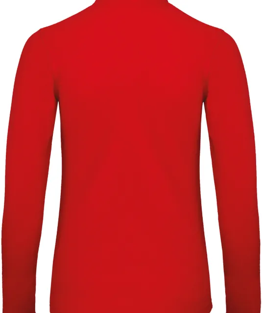 CGPWI13 - ID.001 Ladies' long-sleeve polo shirt Red