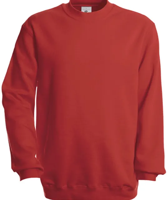 CGSET - Sweater ronde hals Set In Red