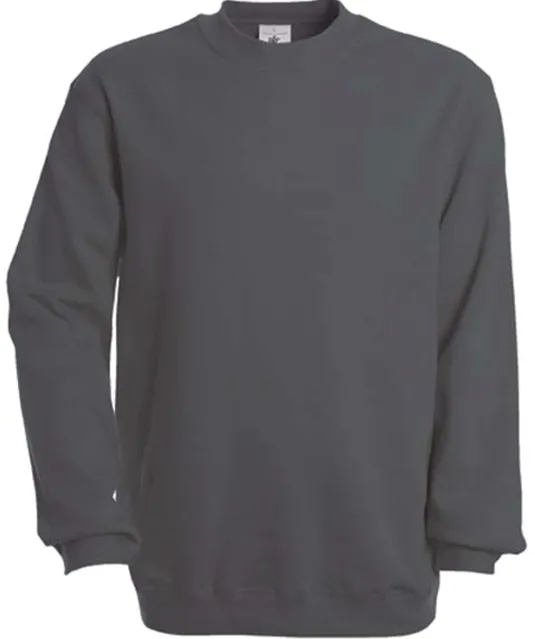 CGSET - Sweater ronde hals Set In Steel Grey