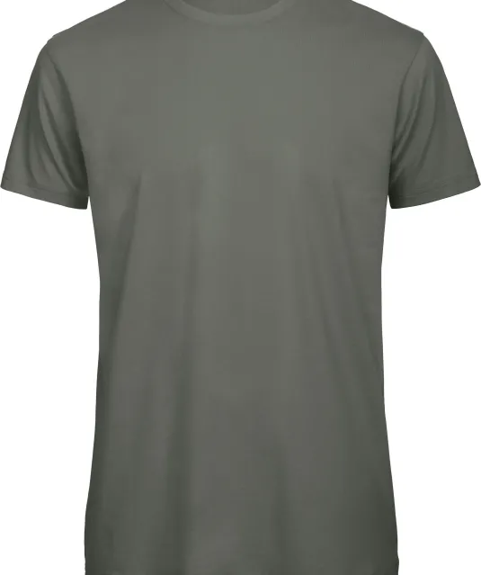 CGTM042 - Organic Cotton Crew Neck T-shirt Inspire Millennial Khaki