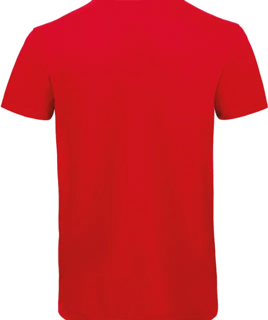 CGTM044 - Organic Cotton Inspire V-neck T-shirt Red