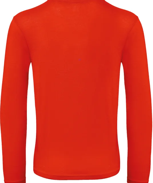 CGTM070 - Men's organic Inspire long-sleeve T-shirt Fire red