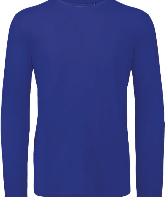 CGTM070 - Men's organic Inspire long-sleeve T-shirt Cobalt Blue
