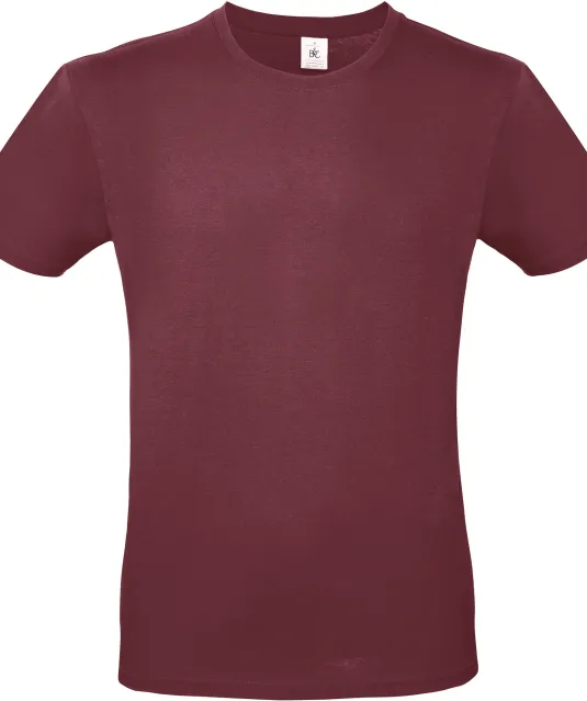 CGTU01T - #E150 Men's T-shirt Burgundy