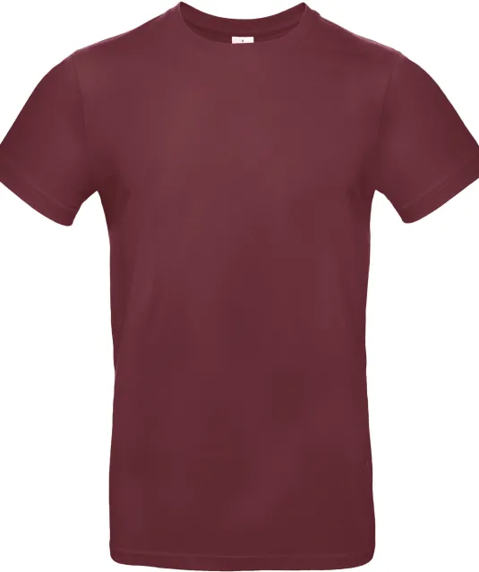 CGTU03T - #E190 Men's T-shirt Burgundy