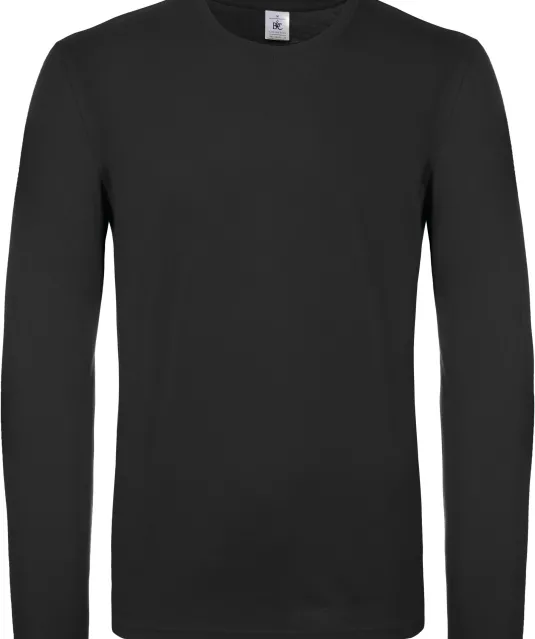 CGTU05T - #E150 Men's T-shirt long sleeve Black