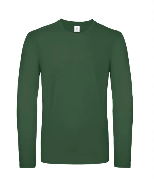CGTU05T - #E150 Men's T-shirt long sleeve Bottle Green