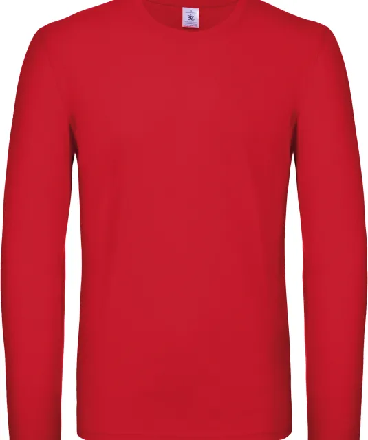 CGTU05T - #E150 Men's T-shirt long sleeve Red