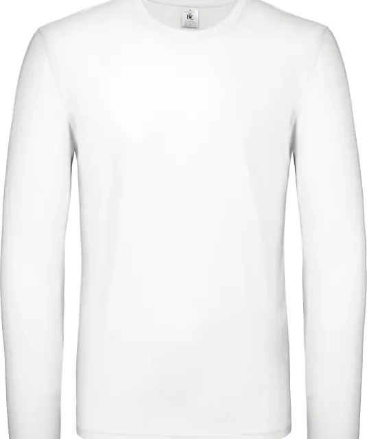 CGTU05T - #E150 Men's T-shirt long sleeve White