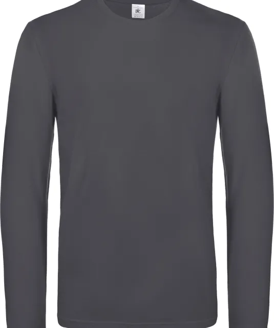 CGTU07T - #E190 Men's T-shirt long sleeve Dark Grey