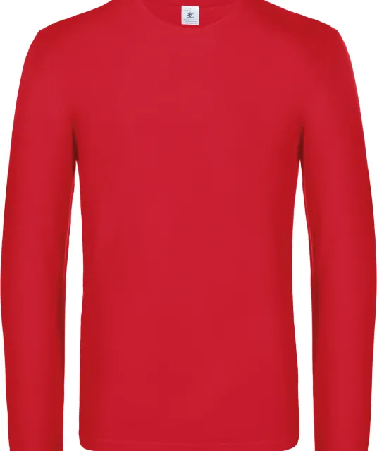 CGTU07T - #E190 Men's T-shirt long sleeve Red