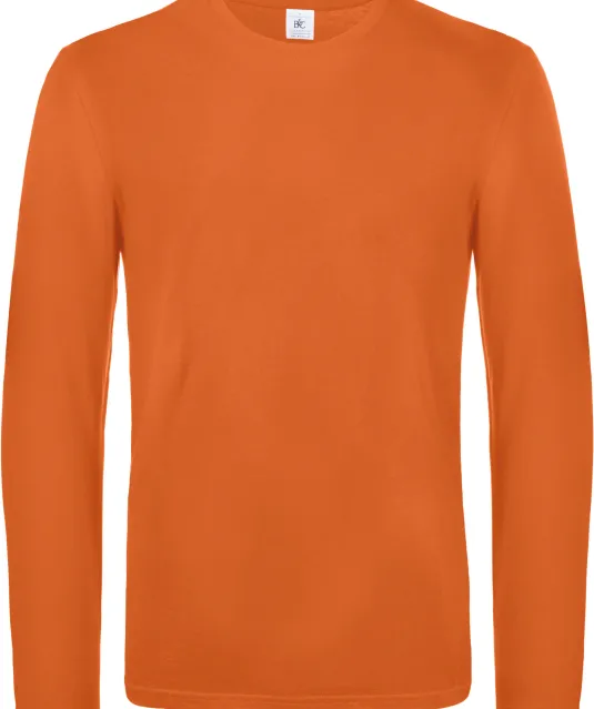 CGTU07T - #E190 Men's T-shirt long sleeve Urban Orange