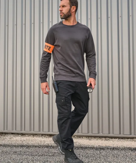 WK402 - Sweater ronde hals Black