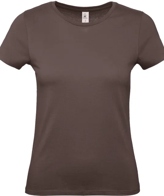 CGTW02T - #E150 Ladies' T-shirt Bear Brown