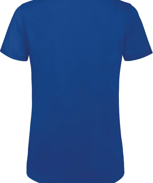 CGTW043 - Organic Cotton Inspire Crew Neck T-shirt / Woman Royal Blue