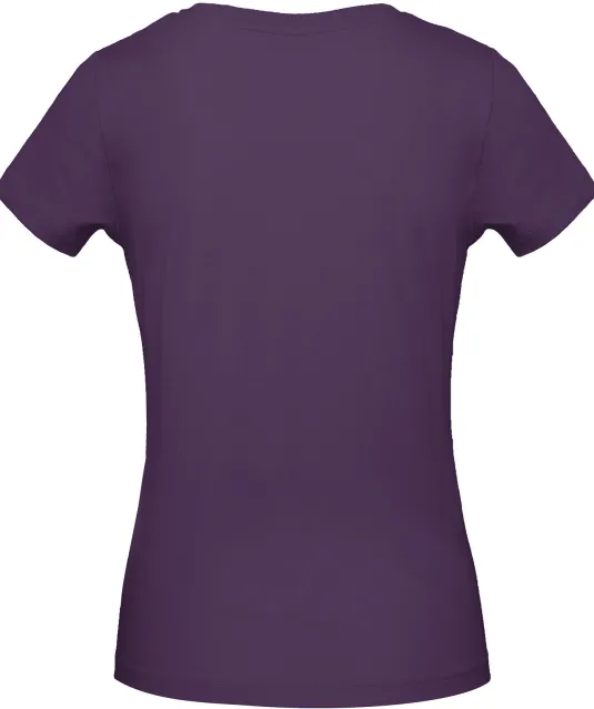 CGTW043 - Organic Cotton Inspire Crew Neck T-shirt / Woman Urban Purple