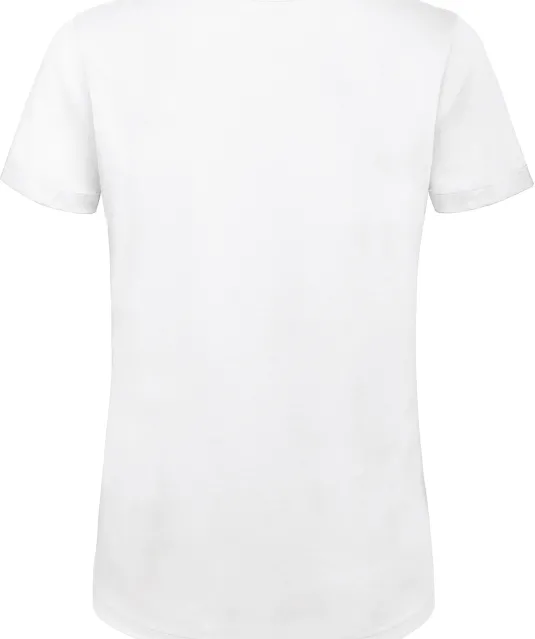 CGTW043 - Organic Cotton Inspire Crew Neck T-shirt / Woman White
