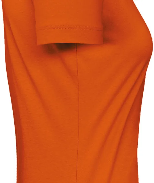 CGTW043 - Organic Cotton Inspire Crew Neck T-shirt / Woman Orange