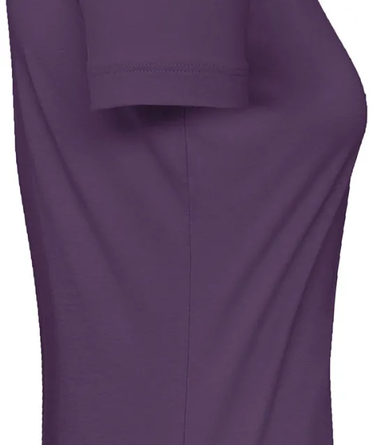 CGTW043 - Organic Cotton Inspire Crew Neck T-shirt / Woman Urban Purple