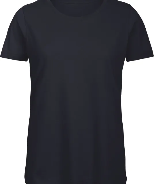 CGTW043 - Organic Cotton Inspire Crew Neck T-shirt / Woman Navy