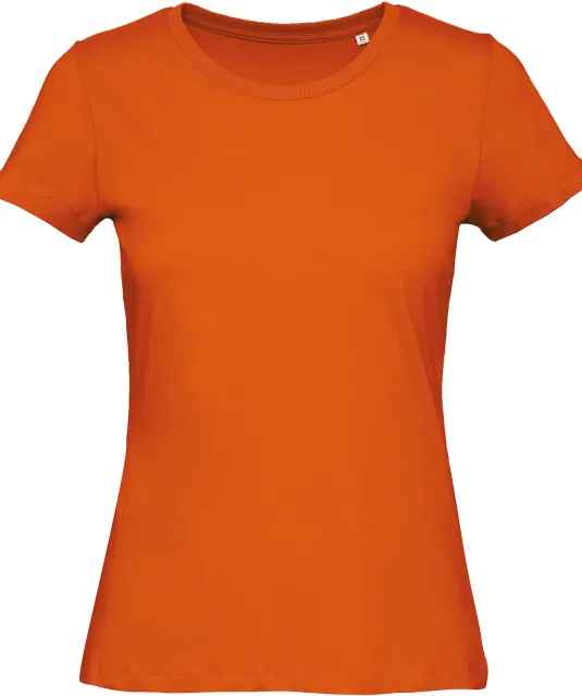 CGTW043 - Organic Cotton Inspire Crew Neck T-shirt / Woman Orange