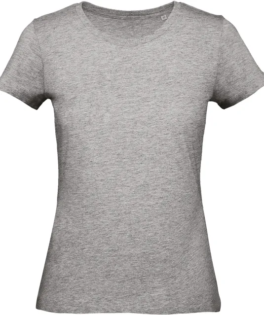 CGTW043 - Organic Cotton Inspire Crew Neck T-shirt / Woman Sport Grey