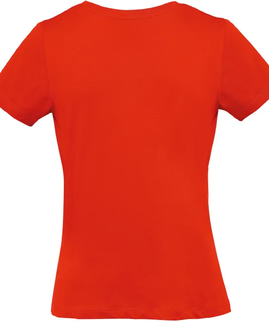CGTW049 - Inspire Plus Ladies' organic T-shirt Fire red