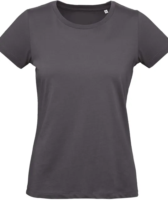 CGTW049 - Inspire Plus Ladies' organic T-shirt Dark Grey