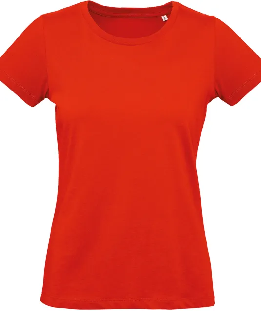 CGTW049 - Inspire Plus Ladies' organic T-shirt Fire red