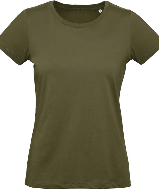 CGTW049 - Inspire Plus Ladies' organic T-shirt Urban Khaki