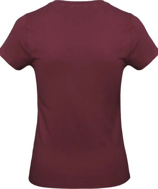 CGTW04T - #E190 Ladies' T-shirt Burgundy