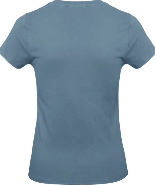 CGTW04T - #E190 Ladies' T-shirt Stone Blue
