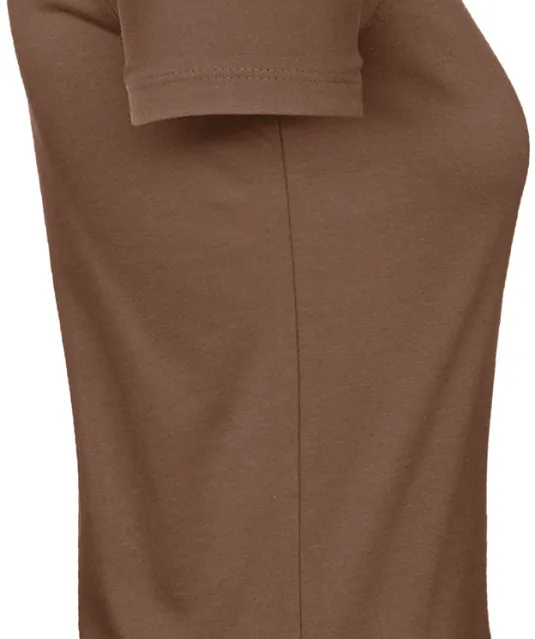 CGTW04T - #E190 Ladies' T-shirt Chocolate