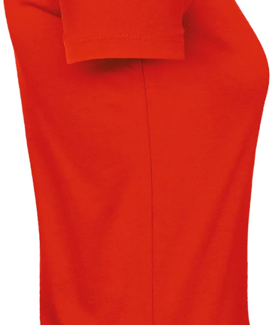 CGTW04T - #E190 Ladies' T-shirt Fire red