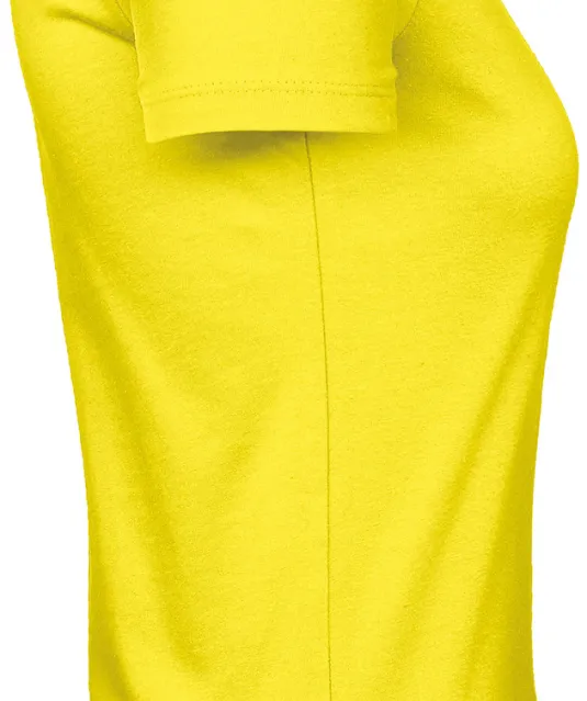 CGTW04T - #E190 Ladies' T-shirt Solar Yellow