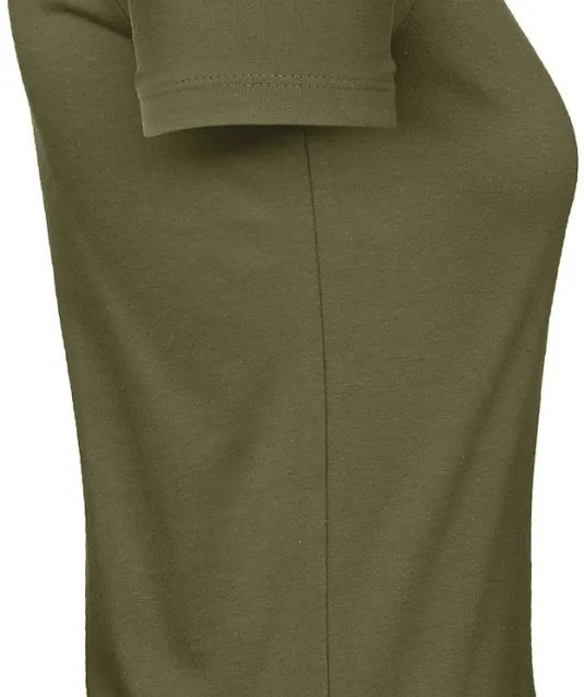 CGTW04T - #E190 Ladies' T-shirt Urban Khaki