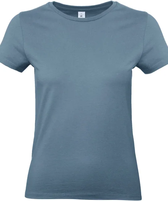 CGTW04T - #E190 Ladies' T-shirt Stone Blue