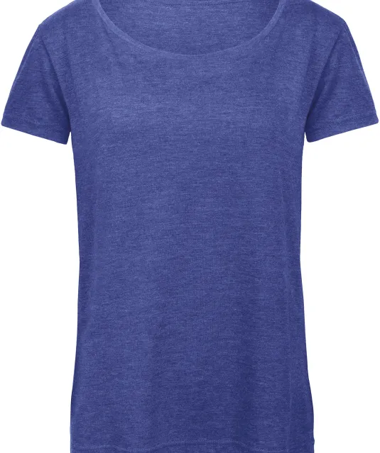 CGTW056 - TriBlend T-shirt / Woman Heather Royal Blue