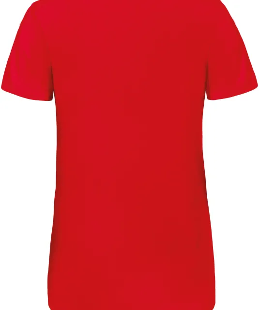 CGTW058 - TriBlend V-neck TEE / Woman Red