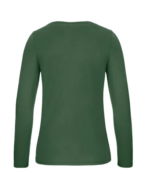 CGTW06T - #E150 Ladies' T-shirt long sleeves Bottle Green