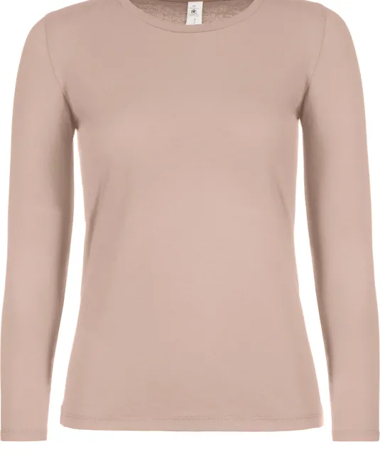 CGTW06T - #E150 Ladies' T-shirt long sleeves Millennial Pink